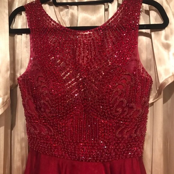 Red Prom Dress - Picture 6 of 7